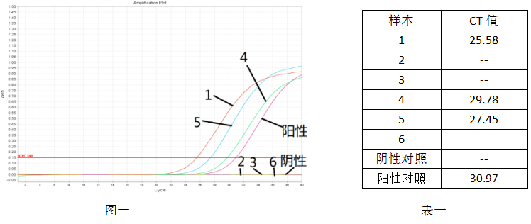 病毒核酸樣本保存液-病毒核酸純化試劑盒-2× One Step Probe RT-PCR Mix-實驗結果一